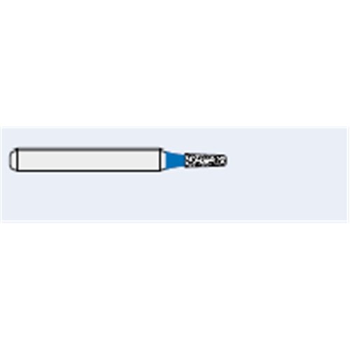 Ecoline Diamond Bur - 845-010 - Short Flat End Taper - High Speed, Friction Grip Short (FGS), 50-Pack