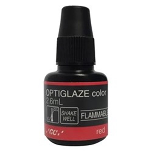 GC OPTIGLAZE - Cerasmart - Colour Red - 2.6ml Bottle
