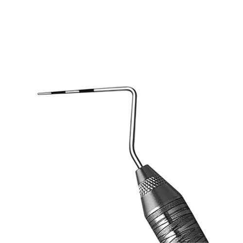 HuFriedyGroup Probe Periodontal Colour coded - #CP-12/QOW - Double Ended - #6 Satin Steel Handle