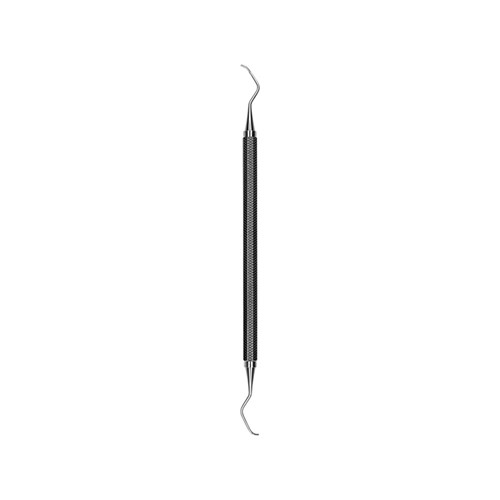 HuFriedyGroup Columbia University Curette - #4R/4L - Double Ended - #2 Octagonal Handle