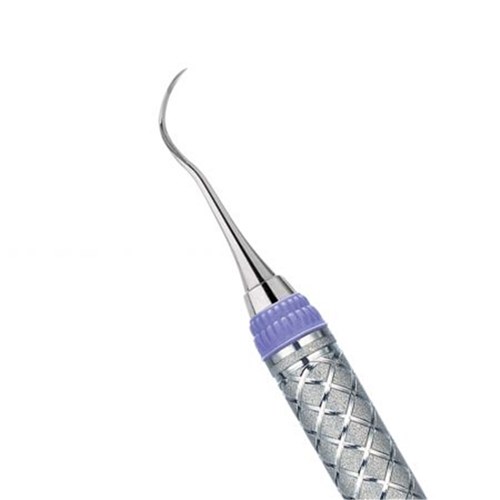 HuFriedyGroup Nevi Scaler - #4 - Double Ended - Empowerment Everedge Handle - Red