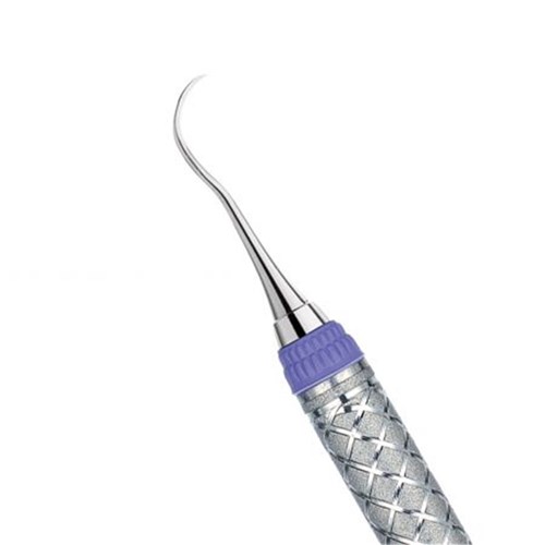 HuFriedyGroup Nevi Scaler - #4 - Double Ended - Empowerment Everedge Handle - Red