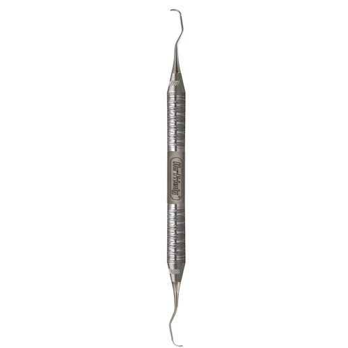 HuFriedyGroup Gracey Scaler - #1/2 - Double Ended - #6 Satin Steel Handle
