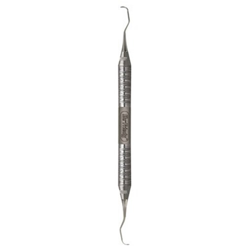 HuFriedyGroup Gracey Scaler - #1/2 - Double Ended - #6 Satin Steel Handle