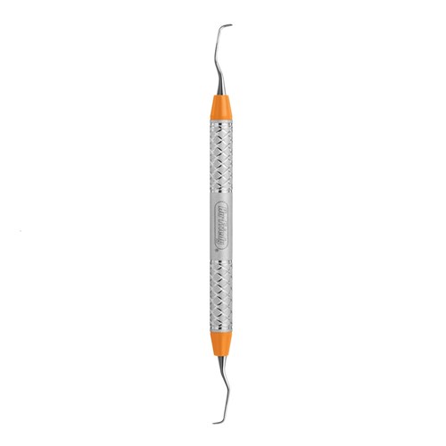 HuFriedyGroup Gracey Scaler - #11/12 - Double Ended - Empowerment Everedge Handle - Orange