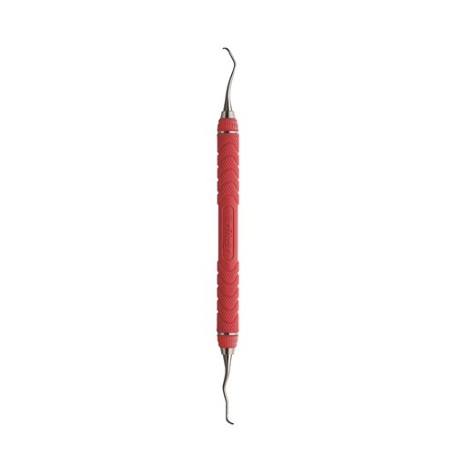 HuFriedyGroup Gracey Scaler - #11/14 - #C8 Resin 8 Colour Everedge Handle - Red