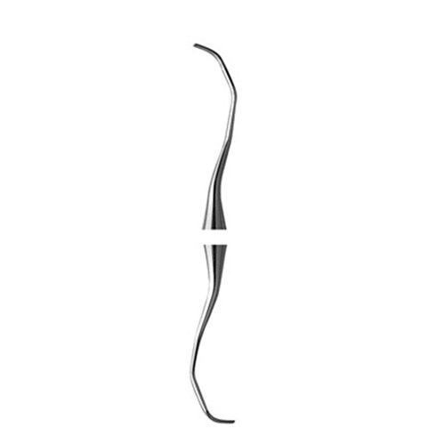 HuFriedyGroup Gracey Scaler - #13/14 - Double Ended - #6 Satin Steel Handle
