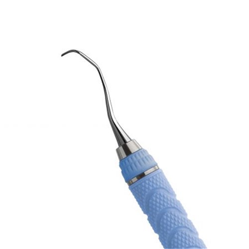 HuFriedyGroup Gracey Scaler - #13/14 Rigid - Double Ended - #C8 Resin 8 Colour Everedge Handle - Blue