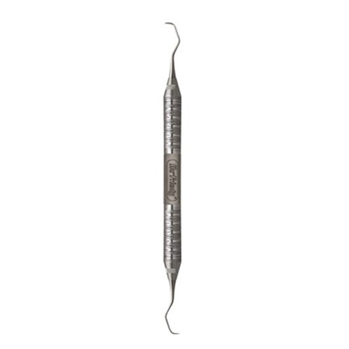 HuFriedyGroup Gracey Scaler - #3/4 - Double Ended - #6 Satin Steel Handle