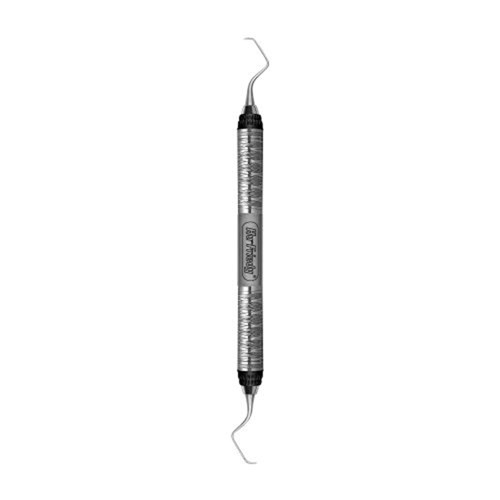 HuFriedyGroup Gracey Scaler - #9/10 Rigid - Double Ended - #7 Satin Steel Colour Handle