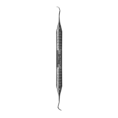 HuFriedyGroup Jacquette Scaler - #14/15 - Double Ended - #6 Satin Steel Handle