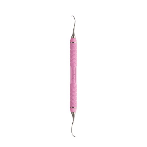 HuFriedyGroup Langer Scaler - #1/2 - #C8 Resin 8 Colour Everedge Handle - Pink