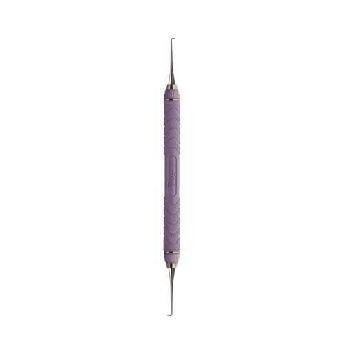 HuFriedyGroup Morse Scaler - #0/00 - Double Ended - #C8 Resin 8 Colour Everedge Handle - Purple