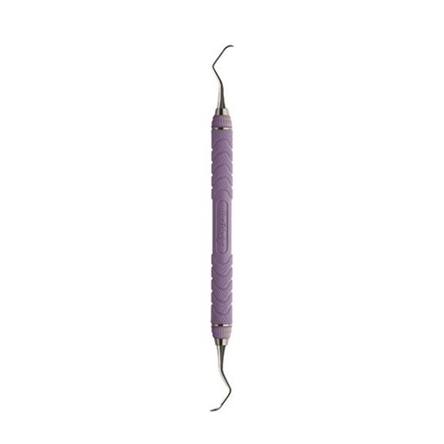HuFriedyGroup Sickle Scaler - #135 - #C8 Resin 8 Colour Everedge Handle - Red