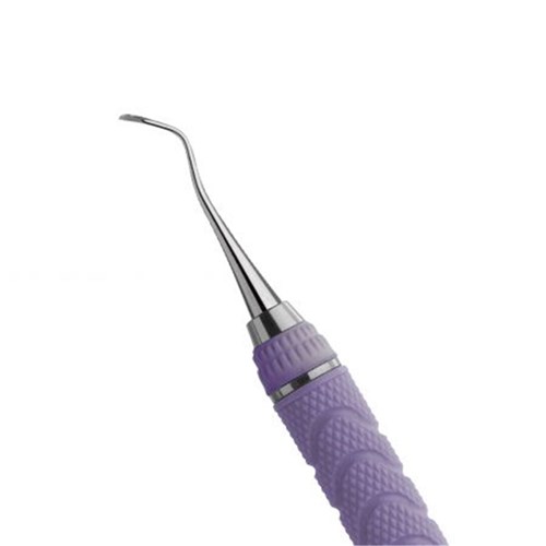HuFriedyGroup Nevi Scaler - H5 Anterior - Double Ended - #C8 Resin 8 Colour Everedge Handle - Purple
