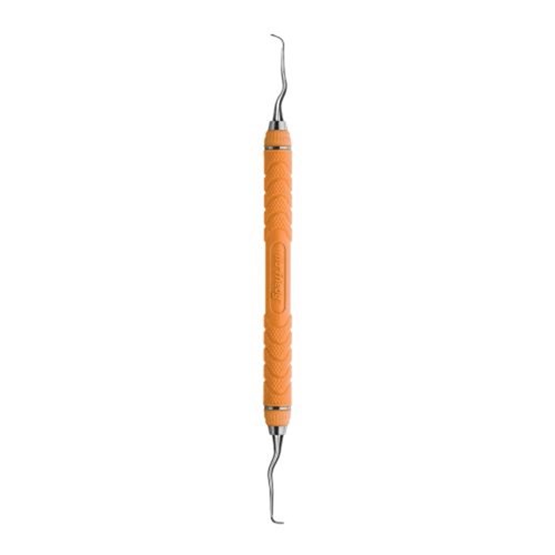 HuFriedyGroup After Five Gracey Scaler - #11/12 - #C8 Resin 8 Colour Everedge Handle - Orange
