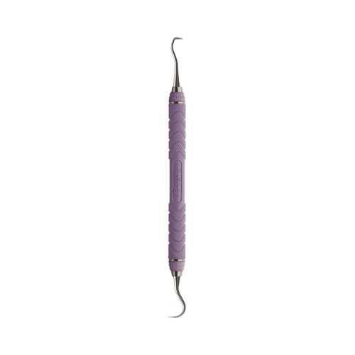 HuFriedyGroup Scaler - #U15/30 - Double Ended - #C8 Resin 8 Colour Everedge Handle - Purple