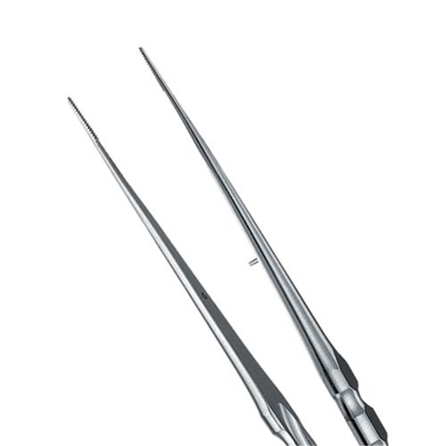 HuFriedyGroup Tissue Pliers - 18cm Straight - Multiple Teeth - Stainless Steel