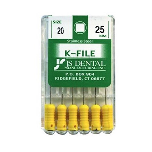 K File 25mm Size 20 Pack of 6
