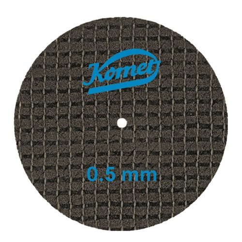 Komet Separating Disc - 0.5x40mm - Fibre Reinforced - Medium, 10-Pack