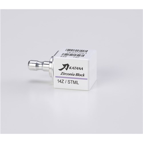 Katana Zirconia Block - STML - Shade 14Z A3, 5-Pack