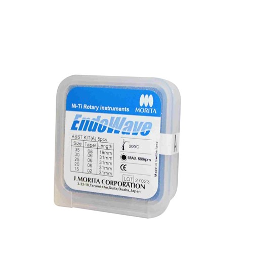 638000 - ENDOWAVE Kit A 31mm .06 #20,25 #30 /.02 #15. 19mm.08 #35