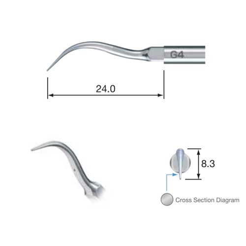 NSK Scaling Tip - G4 for NSK Varios Ultrasonic and Satelec scaler