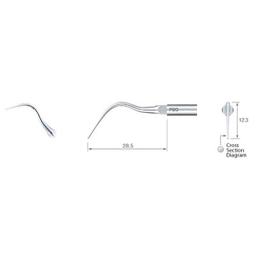 NSK Perio Tip - P20 for NSK Varios Ultrasonic Scaler and Satelec