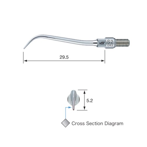 NSK Tip - S2 Sickle Type for 950 and S900 Air Scalers