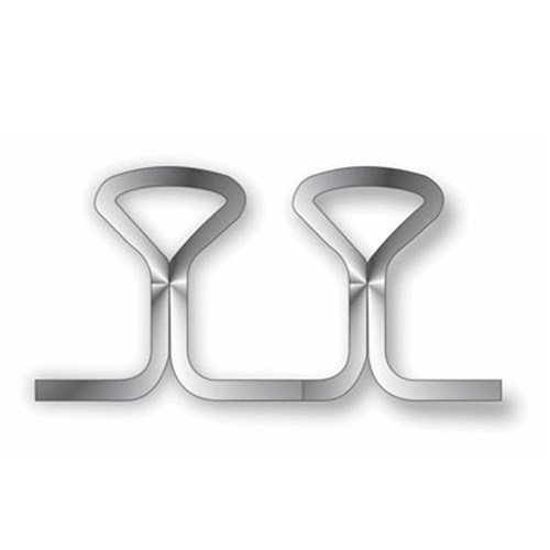 NAOL Right Form Keyhole Archwire 4 Looped, 019X025, 26mm, 10-Pack
