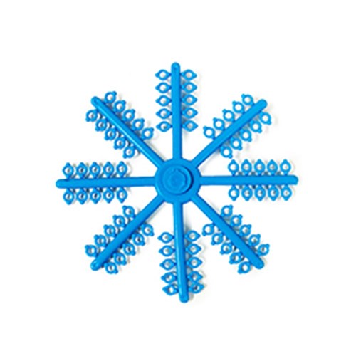 NAOL Safety Knob Separators, Slim Blue, 480-Pack