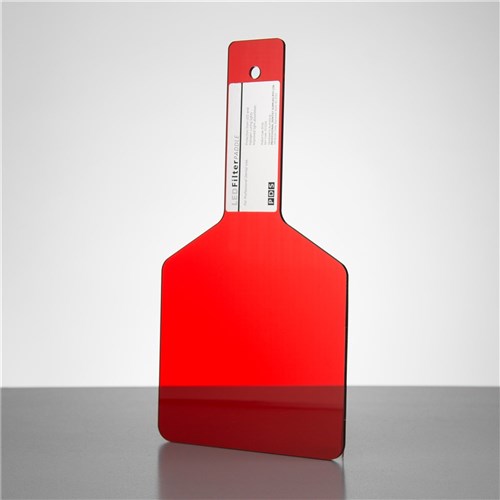 PDS LED Filter Paddle - for LED & Halogen Curing Lights - Red
