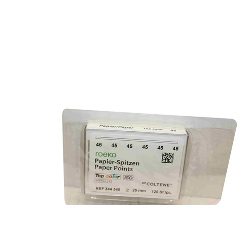 RO-PPTC45 - ROEKO Top Colour Paper Points Size 45 White