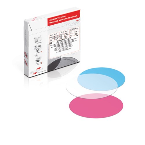 Scheu Durasoft Seal - 125 x 0.1mm - Magenta - Round, 10-Pack
