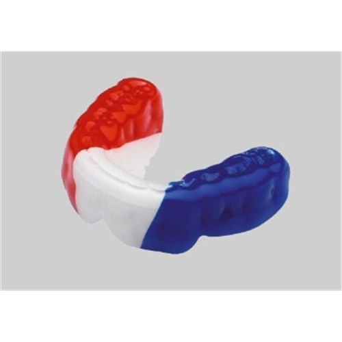 Scheu Bioplast - 125 x 3.0mm - Blue/White/Red - Round, 10-Pack
