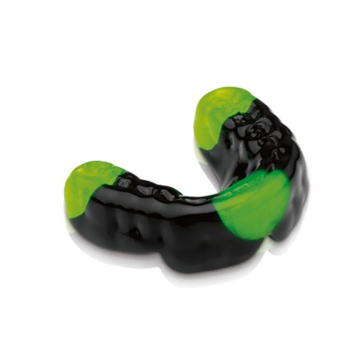 Scheu Bioplast - 125 x 3mm - Multicolour Green Dots, 10-Pack