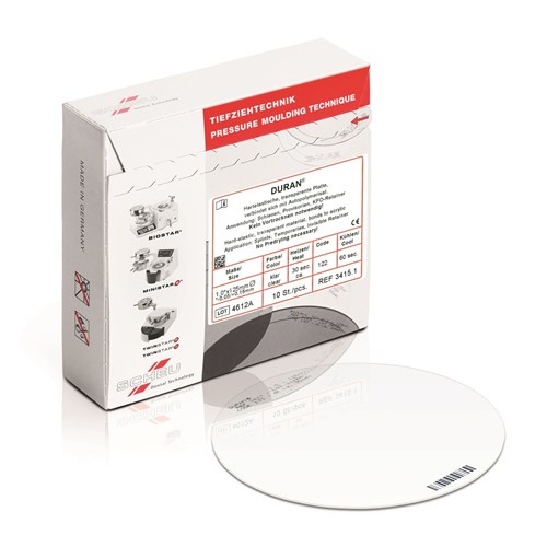 Scheu Duran Plus - 125 x 0.5mm - A2 - Round, 10-Pack