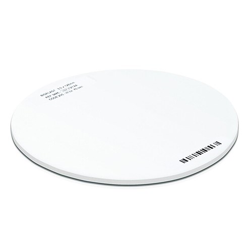 Scheu Bioplast - 125 x 3mm - White Round, 10-Pack