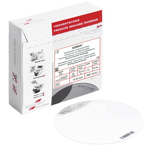 Scheu Duran - 125 x 0.4 mm - Clear - Round, 10-Pack