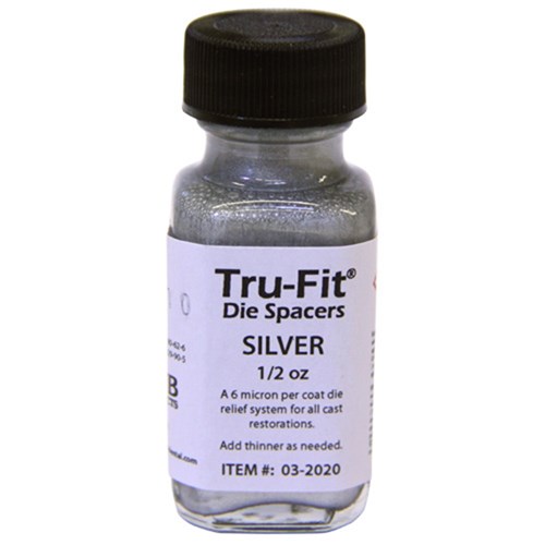 Taub Tru-Fit Silver Liquid - 0.5oz/12cc Bottle
