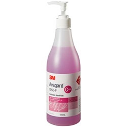 3M Avagard Handrub - 0.5% Chlorhexidine - 500ml Bottle with Pump