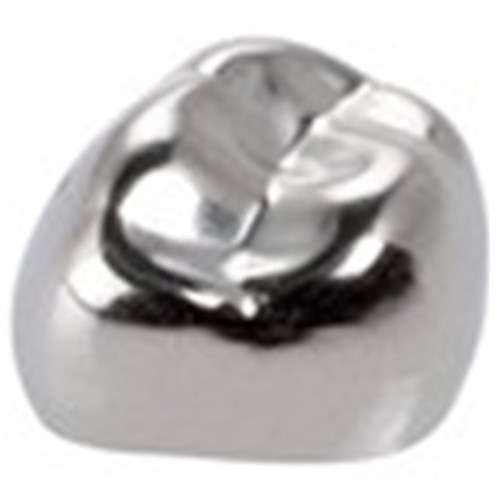 3M Crown Form NiChro - Stainless Steel 1st Molar Crowns - DLR4, 2-Pack