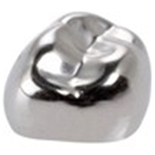 3M Crown Form NiChro - Stainless Steel 2nd Molar Crowns - EUR4, 2-Pack