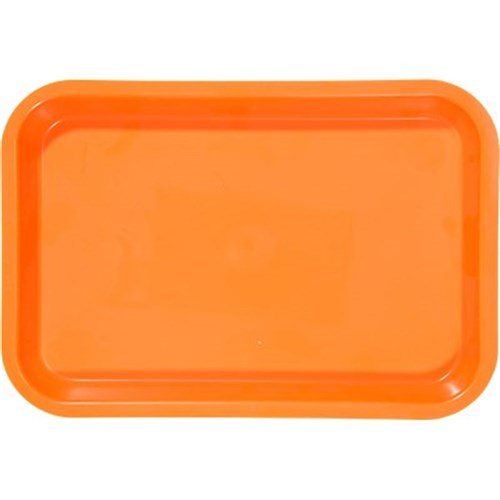 ZIRC Mini Tray for Setup - Neon Orange - 23.81 x 16.19 x 2.22cm