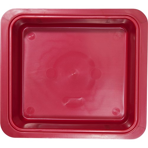 ZIRC Procedure Tub - Red - 31.12 x 27.62 x 6.98cm