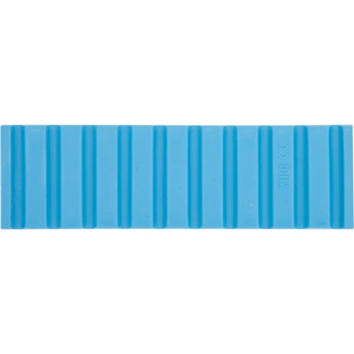 ZIRC Instrument Mat - Neon Blue - 17.15  x 5.08 x 0.95cm