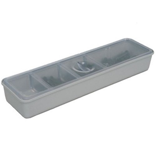 ZIRC Long Tub Cup and Cover - 5 Storage Compartments