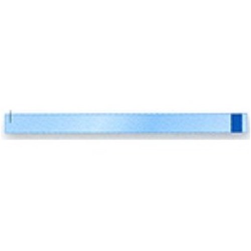 Hawe Transparent Strips - Straight - 10mm x 100mm - Blue, 100-Pack