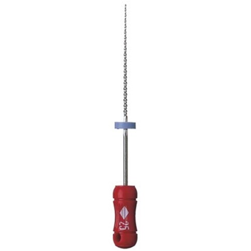 Kerr K FLEX File - 30mm - Size 25 - Red, 6-Pack